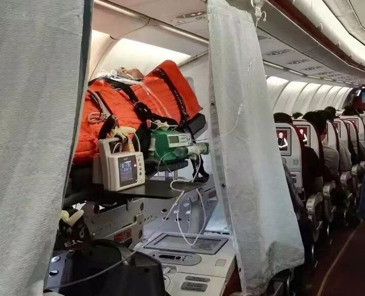 额尔古纳市跨国医疗包机、航空担架